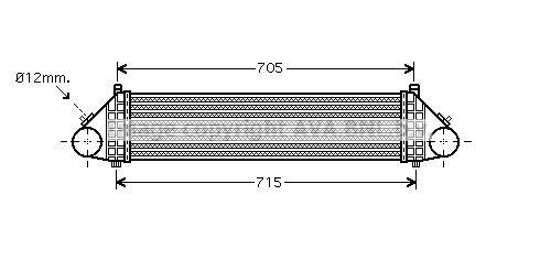 AVA QUALITY COOLING tarpinis suslėgto oro aušintuvas, kompresorius VO4164